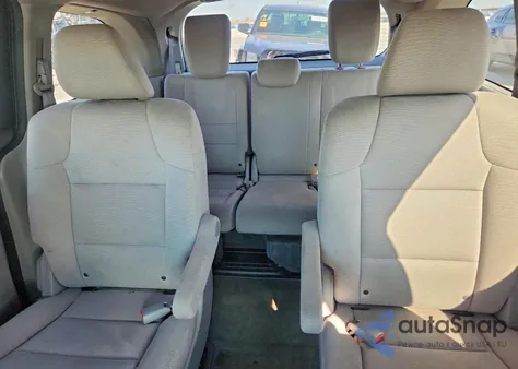 2012 Honda Odyssey Lx из США, поврежденный, VIN 5FNRL5H26CB044527